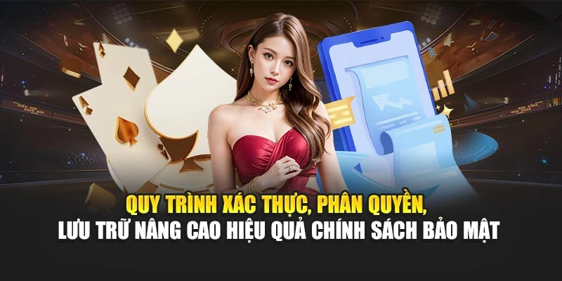 Chính Sách Bảo Mật 3 Quy trình xác thực, phân quyền, lưu trữ nâng cao hiệu quả chính sách bảo mật
